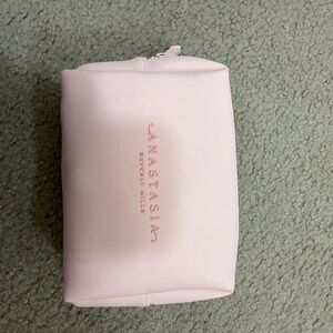 Anastasia Beverly Hills Light Pink Cosmetic Pouch brand new